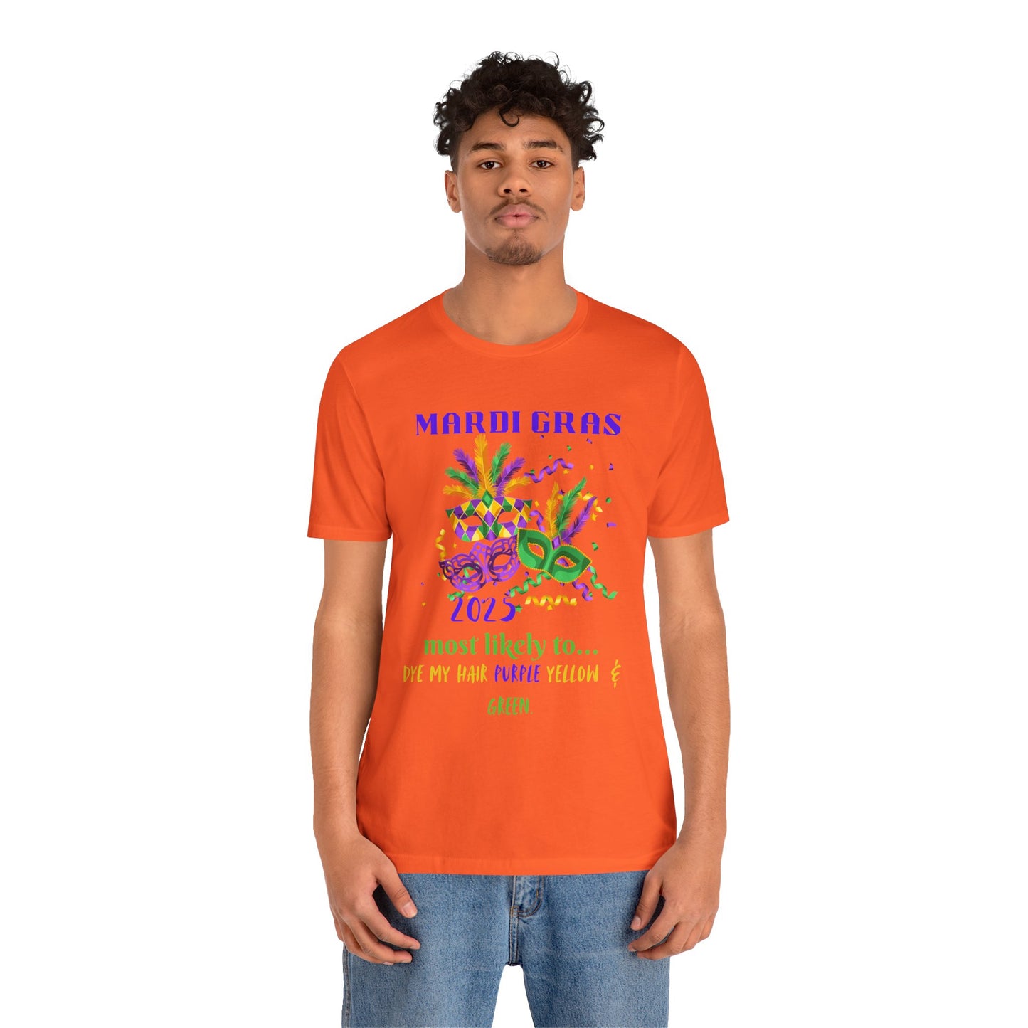 DYE YOUR HAIR, PURPLE YELLOW & GREEN - MARDI GRAS '25